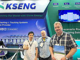 Kseng Solar, The Future Energy Show Philippines 2023에서 풀 시나리오 태양열 랙킹 솔루션 선보여