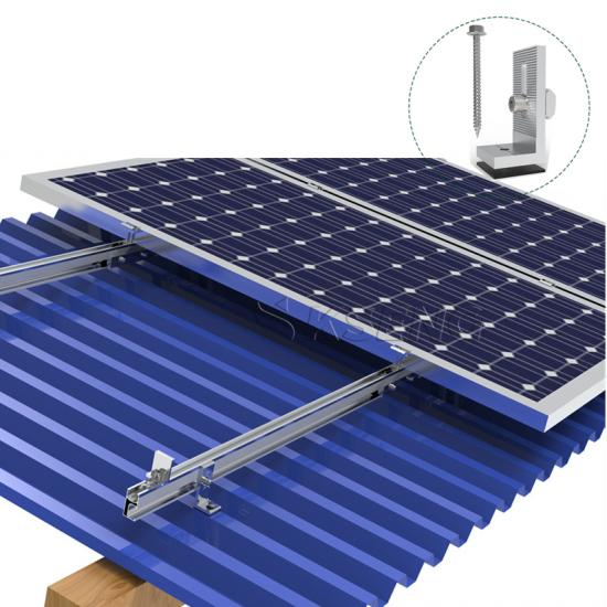 metal roof solar mounting system