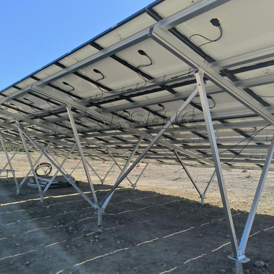 Durable solar ground mounting system designed for reliable outdoor panel installation. Built for easy setup and long-lasting performance in various weather conditions