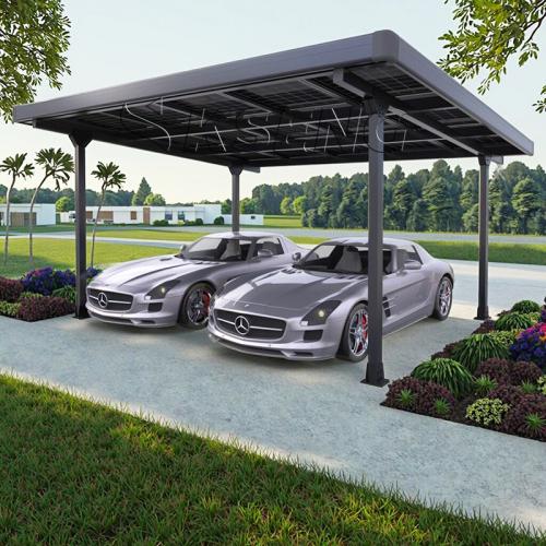 residential solar carport structure
