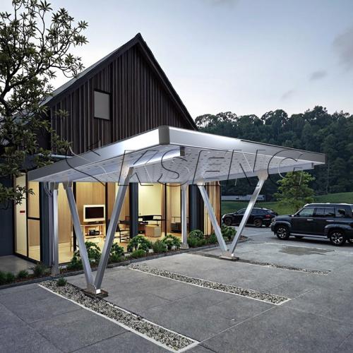 residential solar carport structure