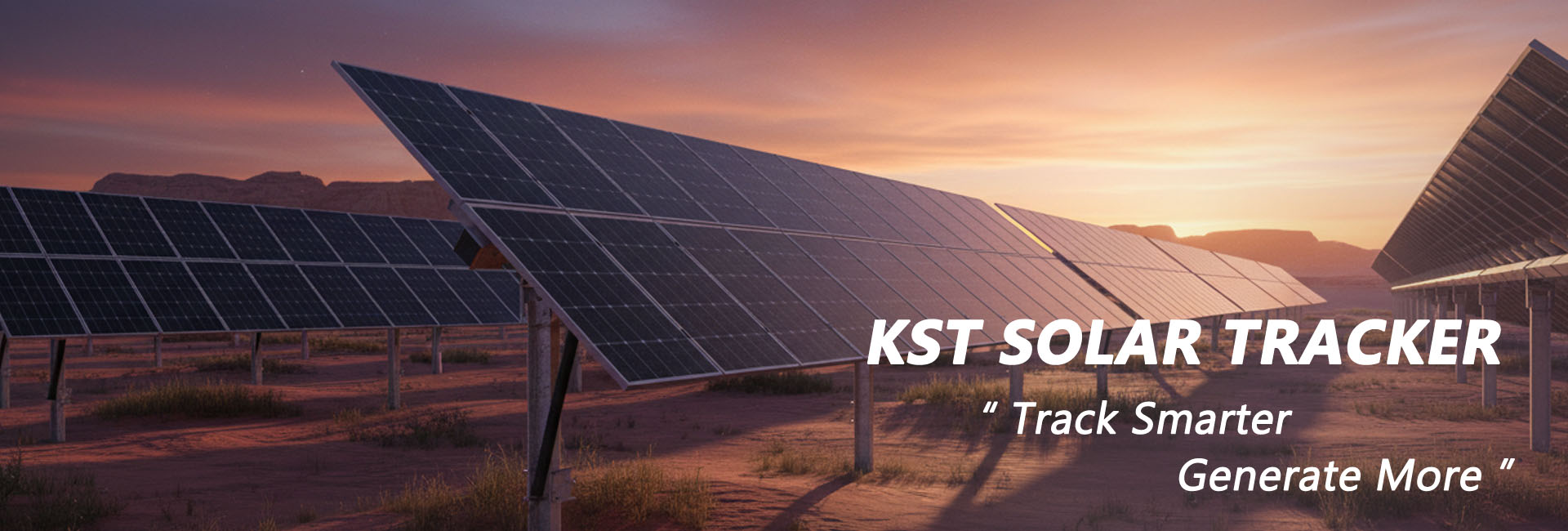 solar tracker banner