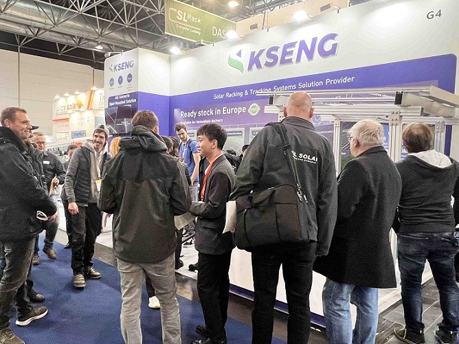 Kseng Solar, Solar Solutions Düsseldorf 2023에서 전체 시나리오 태양광 랙 솔루션으로 큰 관심 촉발
    