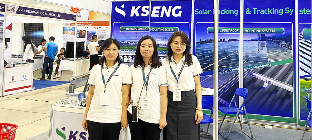 The Solar Show Vietnam 2023에 참가한 Kseng Solar
