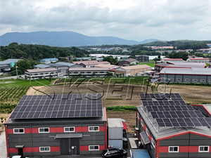 68KW-Solar Panel Roof Mounting System Solution in Korea