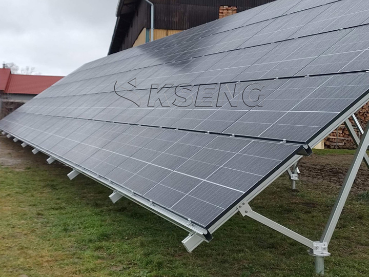 Solar ground mount system in Czech Republic  -32KW
