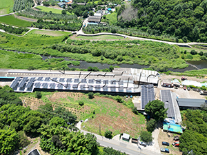 265.86KW-한국 태양광 지붕 브라켓 프로젝트