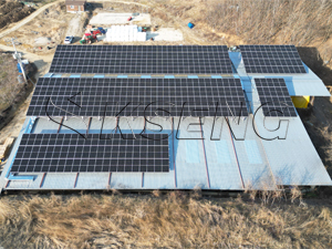 251.37KW Metal Roof Solar Mounting System Installation Project Successfully Completed in Korea