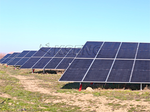 650KW-Ground Solar Panel Bracket Project in Germany