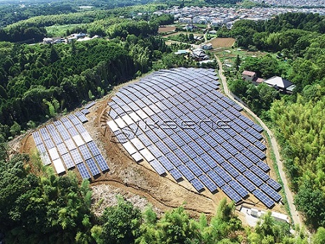 일본 치바현 태양광 패널 접지 시스템 1MW
