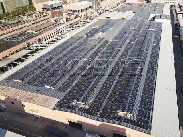 5.8MW - 중국 옥상 태양광 발전소
