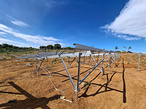 25MW-Ground Solar Mounting System in The Philippines