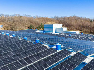 2554.24KW-Solar Metal Roof Bracket Project in Korea